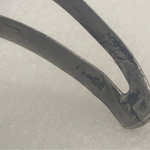 VTG Taxco Sterling Silver Bushell Bunch of Grapes Fruit Cuff OS Adjustable - Picture 10 of 12